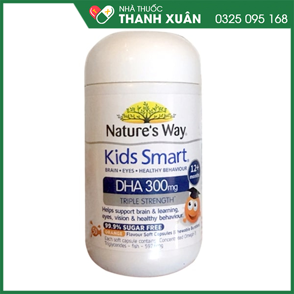 Kids Smart DHA 300mg - Nature's Way bổ sung DHA cho trẻ